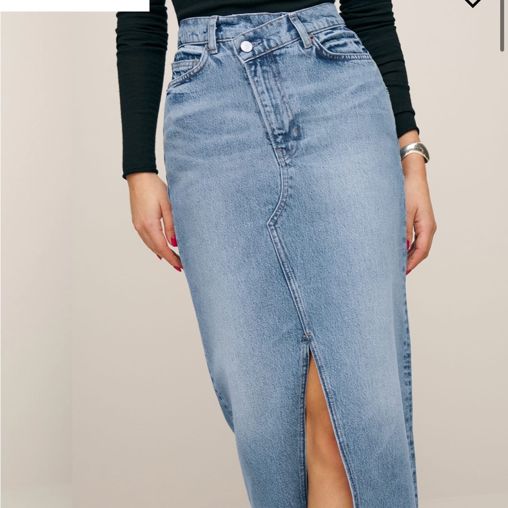 Reformation Nilla Jean Maxi Skirt